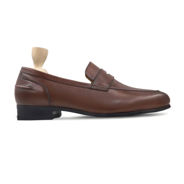 Clemont - Men's Brown Calf Leather Loafer
