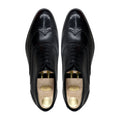 Fukiya - Men's Black Box Leather High Shine Oxford Shoe