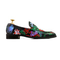 Zale - Men's Black Hand Painted Loafer