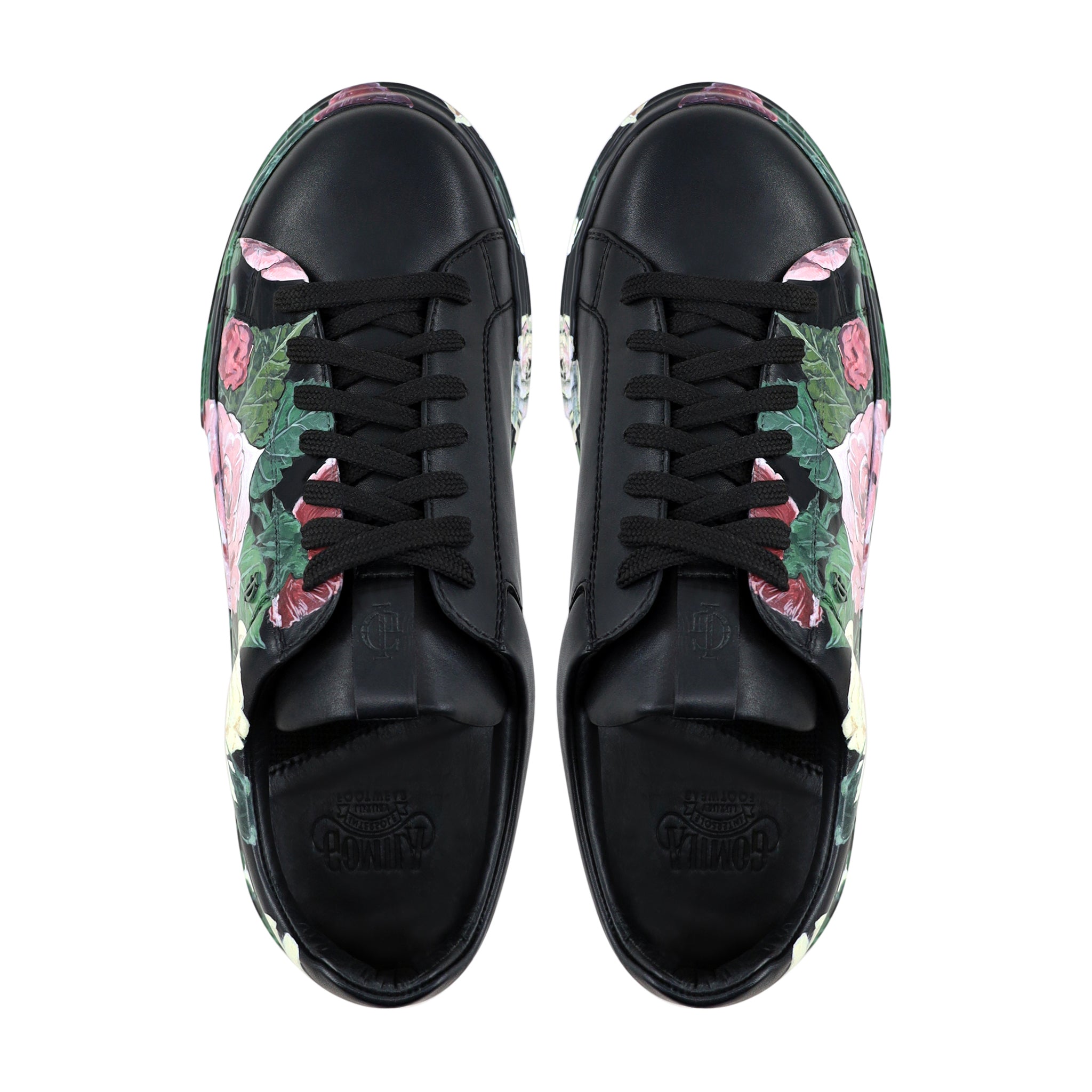 Husky - Men's Black Hand Painted Sneaker