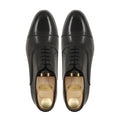Branwen - Men's Black Box Leather High Shine Oxford Shoe