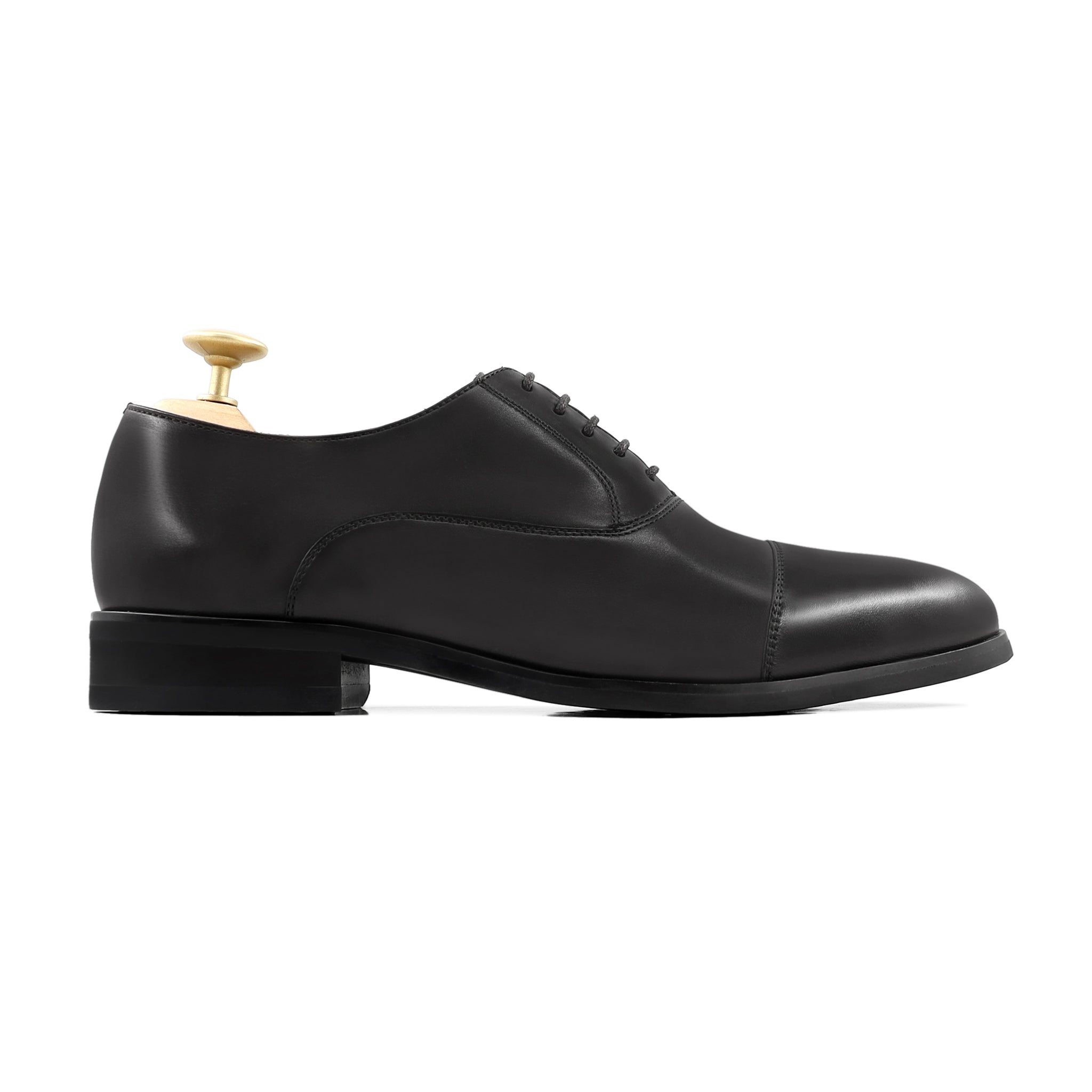 Westminister - Men's Black Calf Leather Oxford Shoe