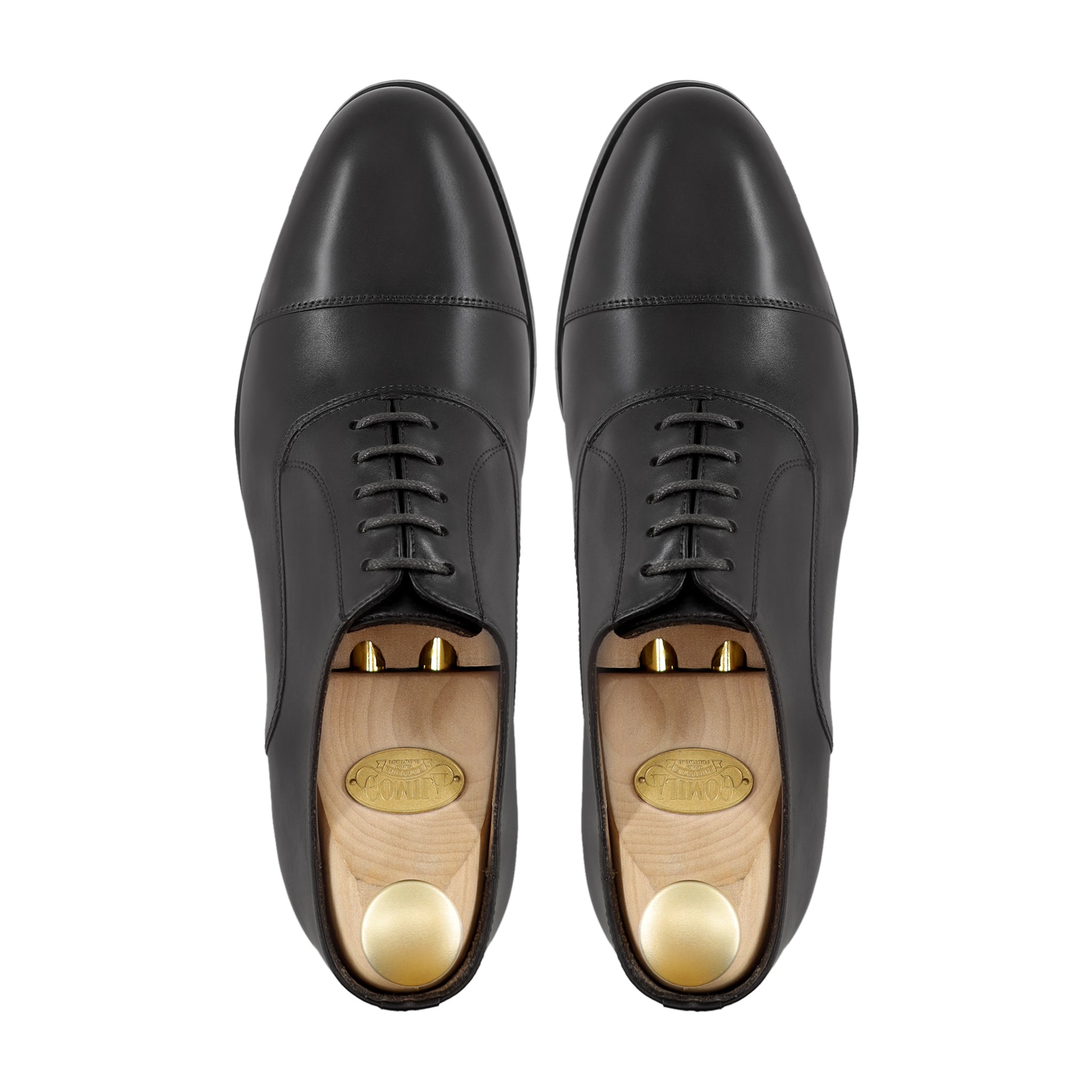 Westminister - Men's Black Calf Leather Oxford Shoe