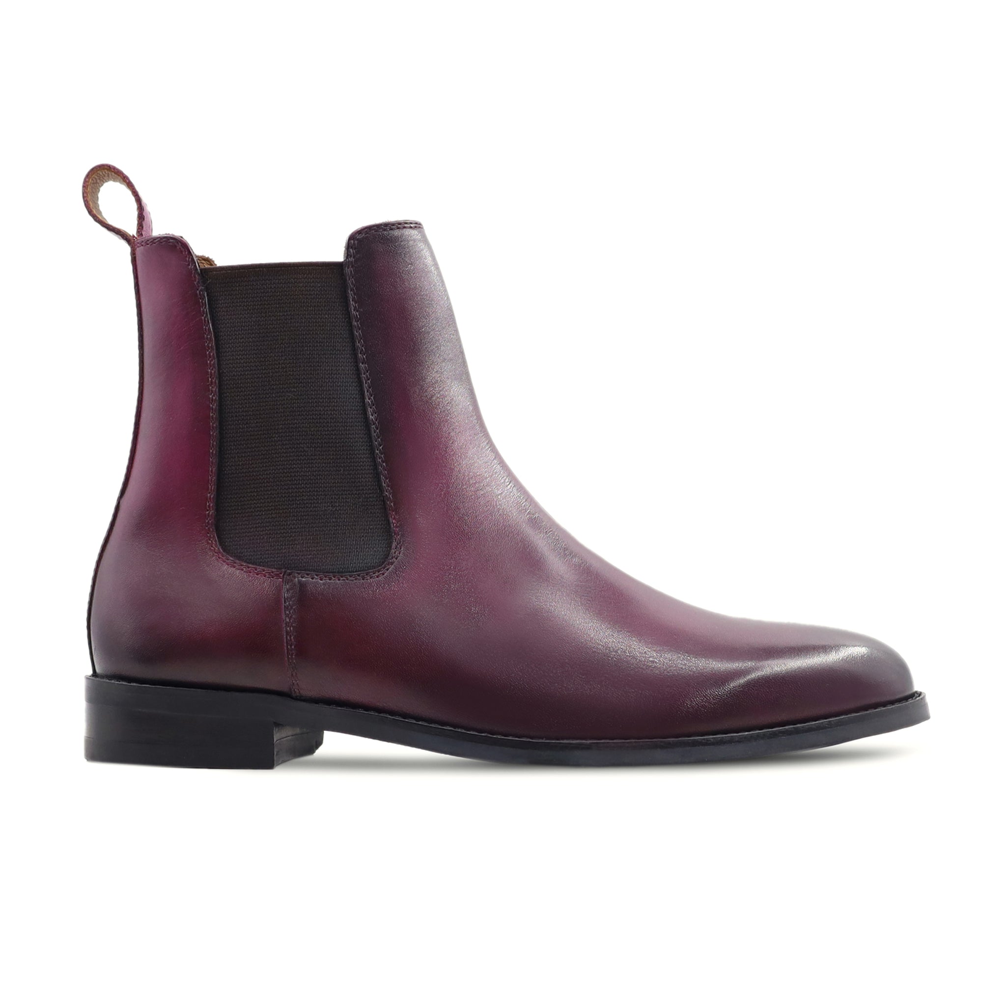 Mens purple chelsea boots hotsell