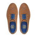 Sasuke - Men's Camel Kid Suede Derby Shoe