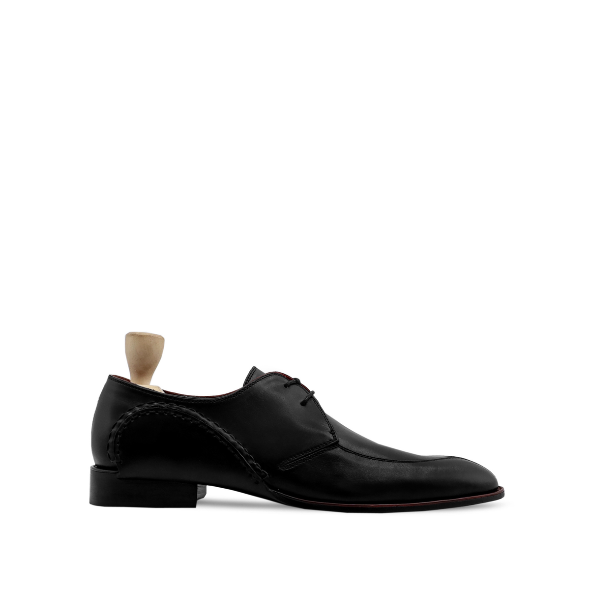 Jackson - Men's Black Calf Leather Derby Shoe