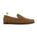 Jiren - Men's Cognac Kid Suede Loafer