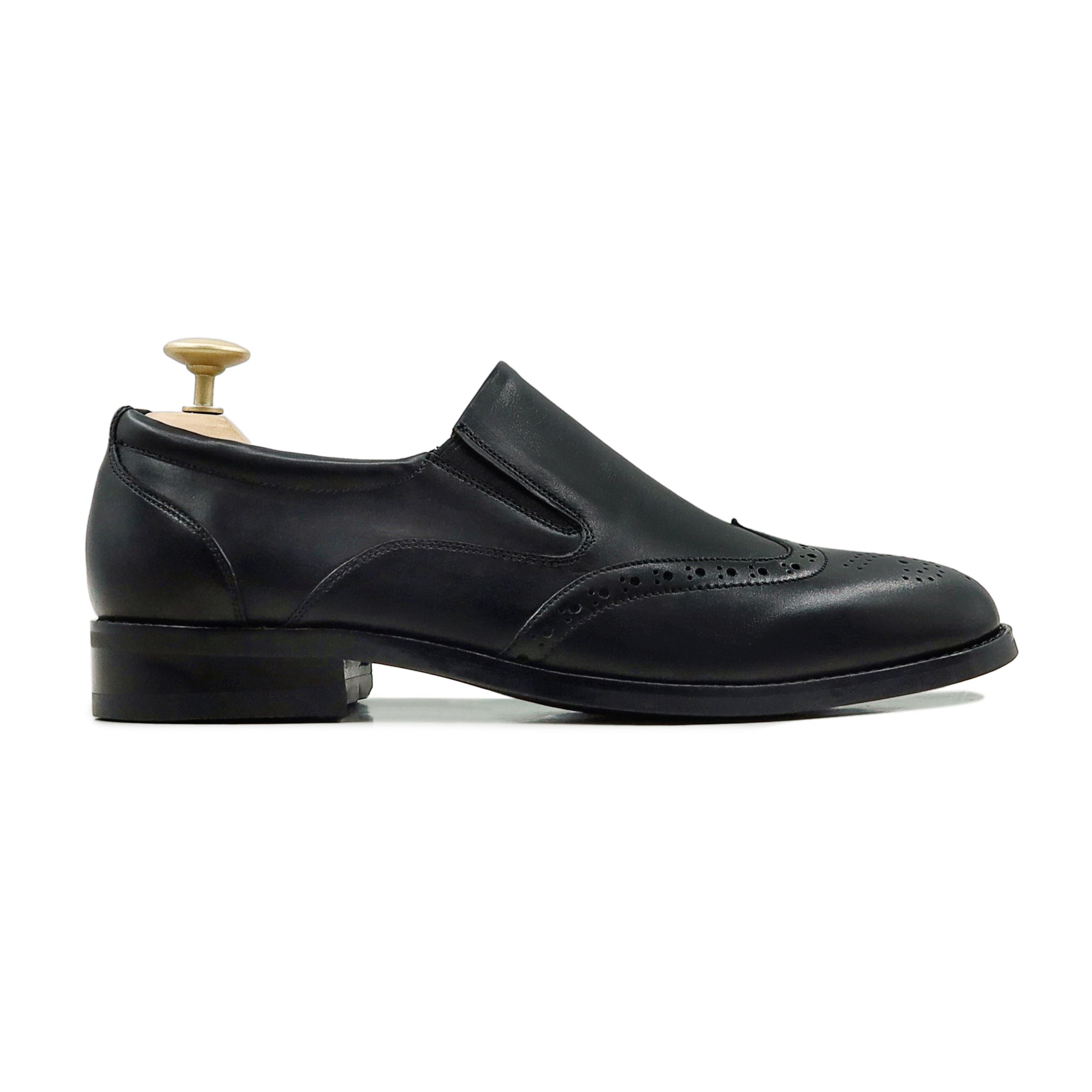 Kagoya - Men's Black Calf Leather Loafer