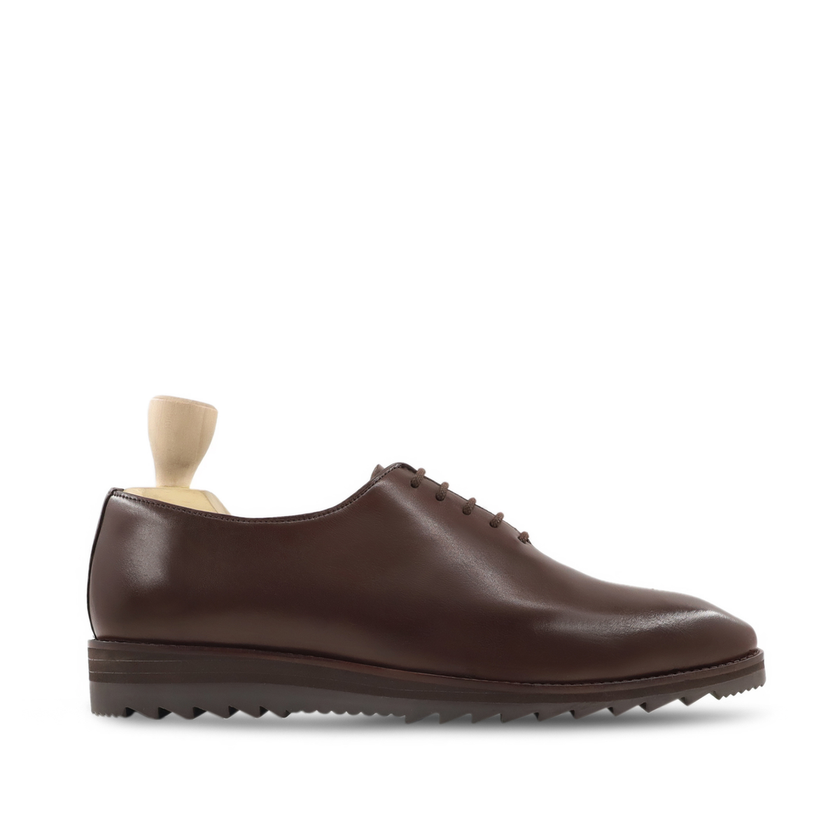 Kirk - Men's Dark Brown Wholecut Shoe