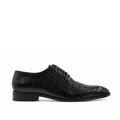 Kovo - Men's Black Patent Leather Wholecut Shoe