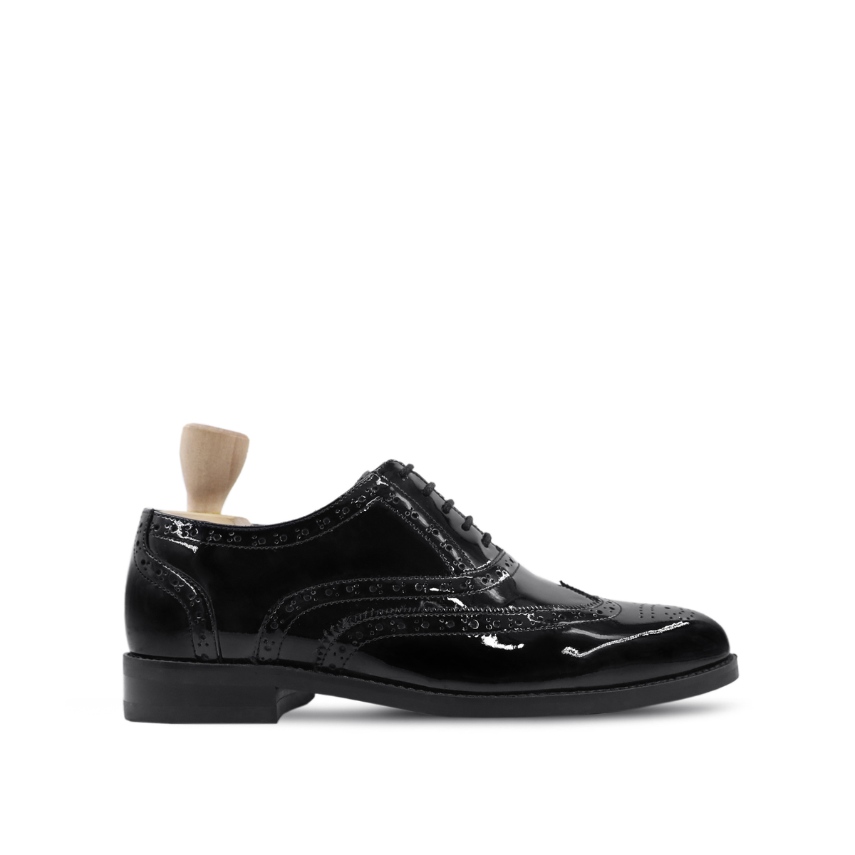 Lache - Men's Black Patent Leather Oxford Shoe
