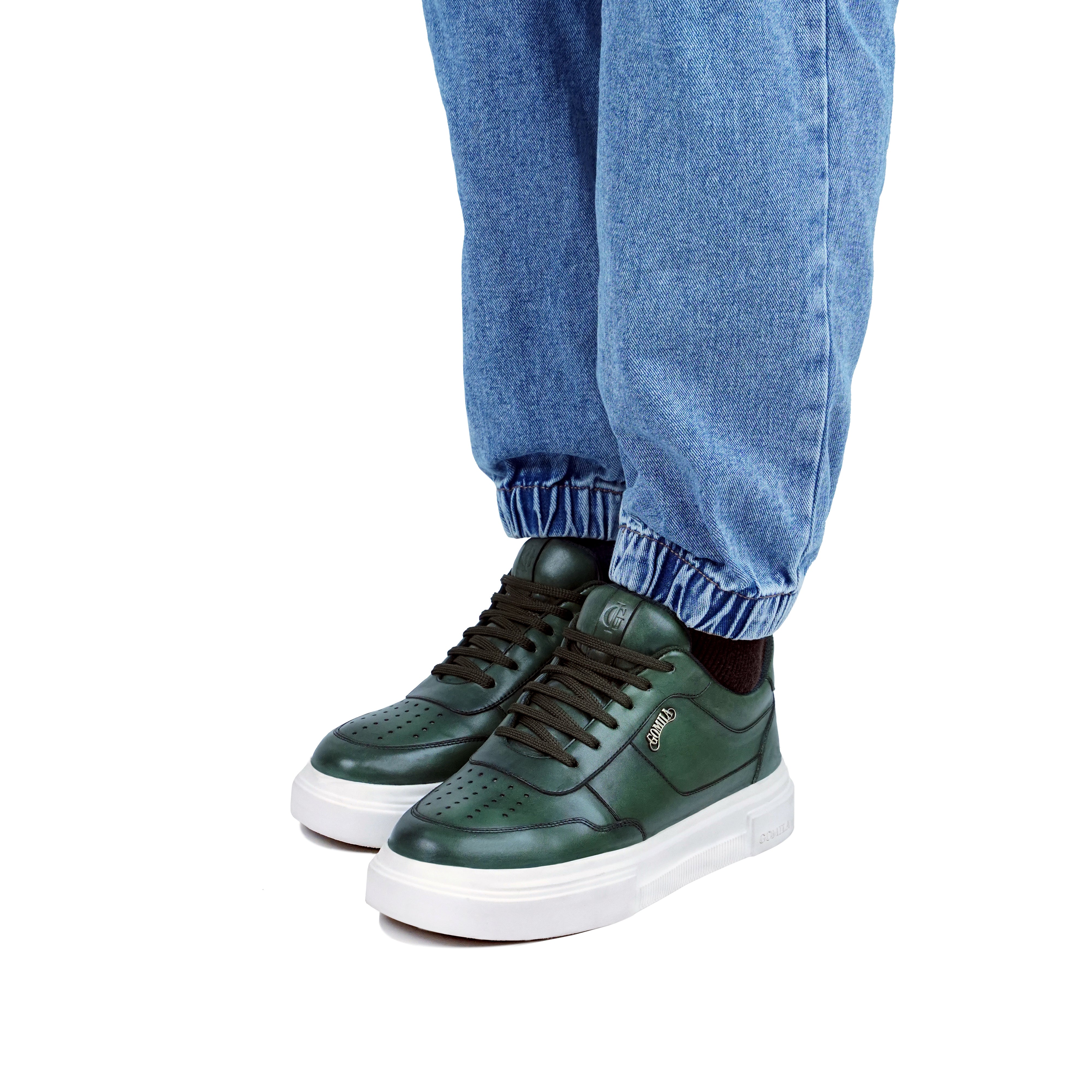 Lamine - Men's Green Sneaker