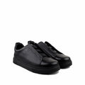 London - Men’s Black Pebble Grain Sneaker