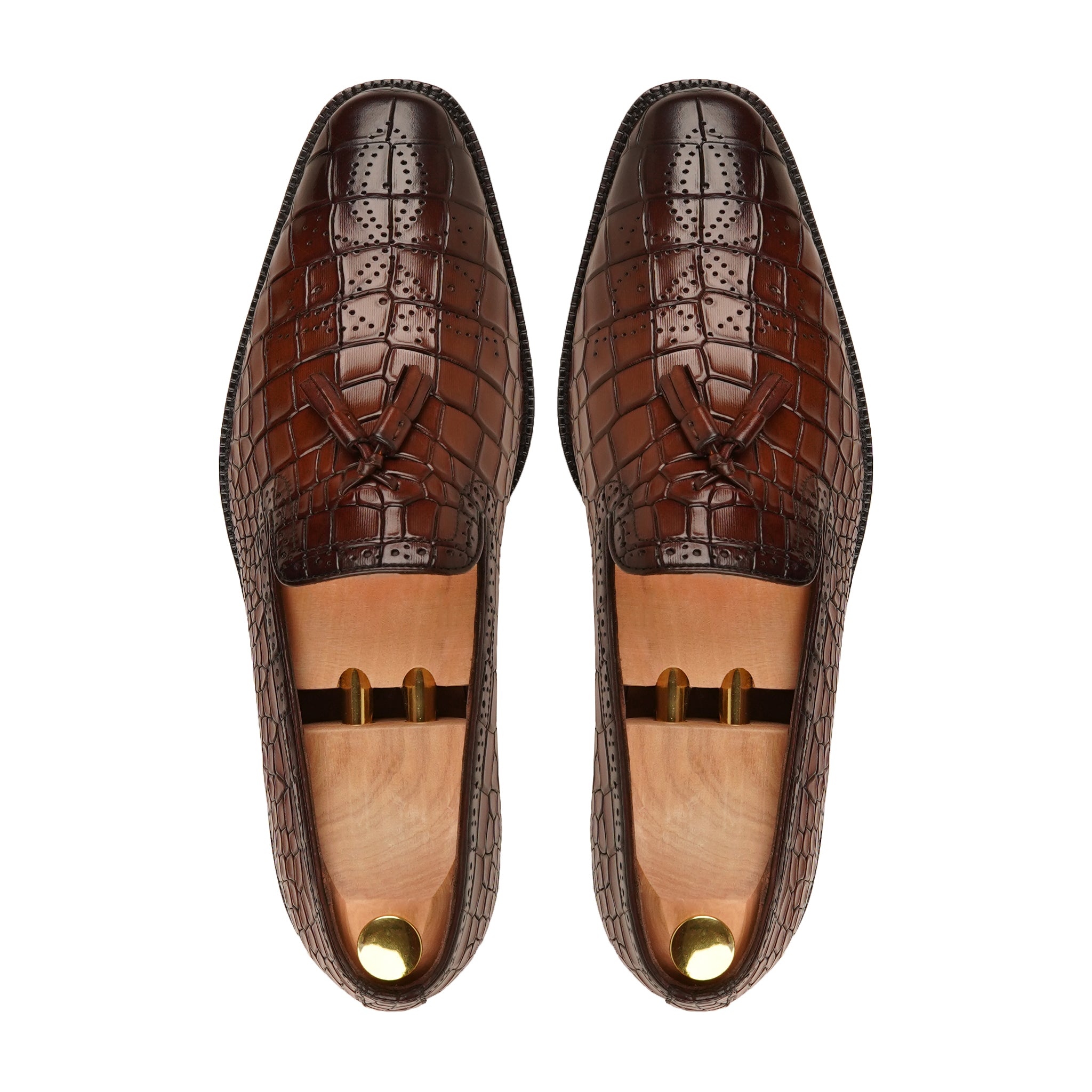 Lucca - Men's Brown Calf Leather Loafer