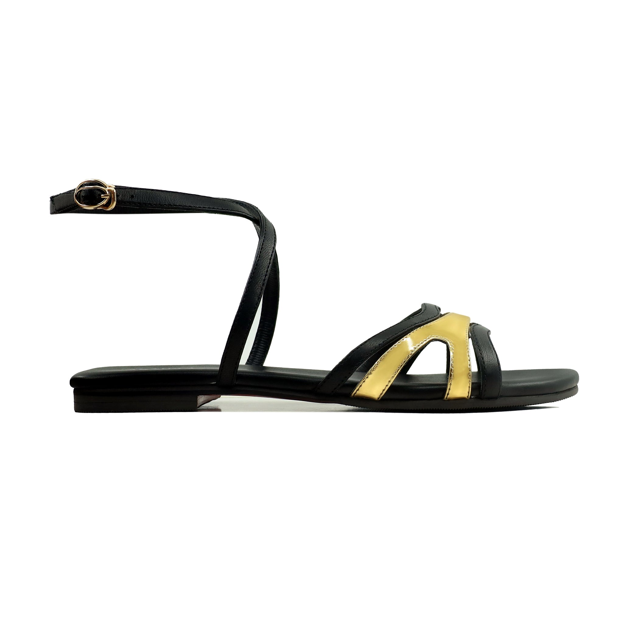 Lucia - Women's Yellow Strapped Sandal