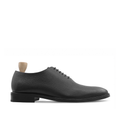 Luja - Men's Black Pebble Grain Wholecut Shoe