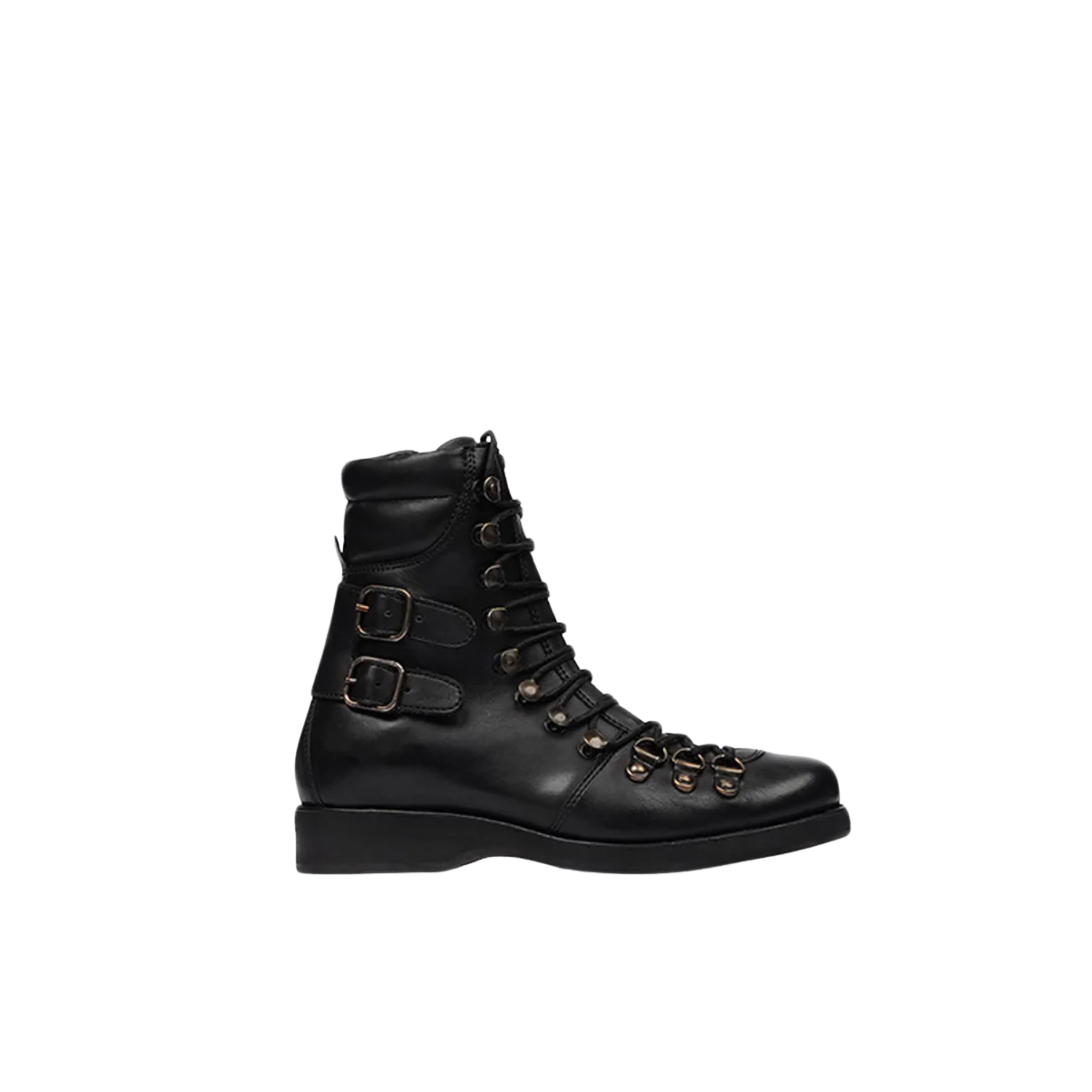 Adelio - Kid's Black Calf Leather Boot (5-12 Years Old)