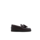 Fairfield - Kid's Dark Brown Printed Hand Woven Calf Leather Loafer (5-12 Years Old)