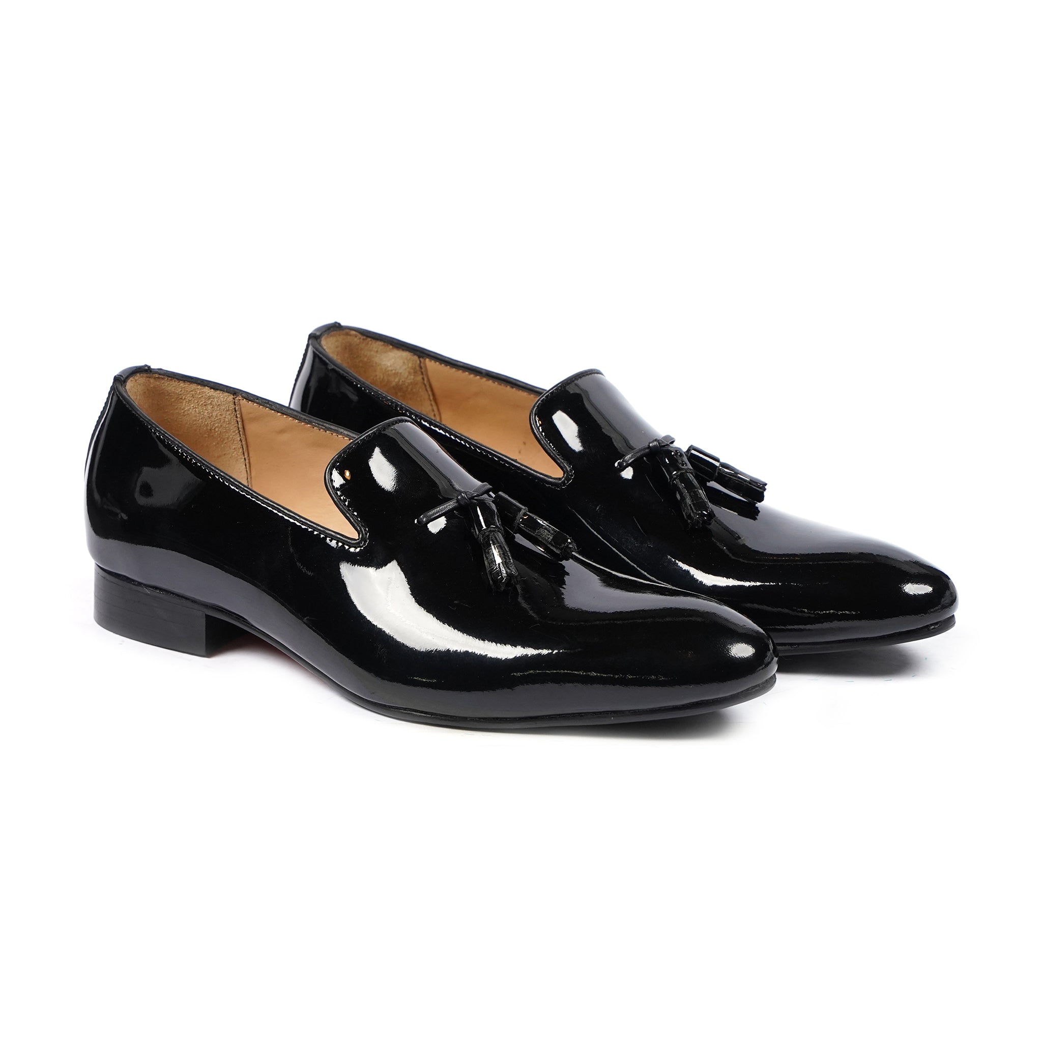 Maiyah - Men's Black Box Leather High Shine Loafer