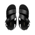 Matias - Men's Black Calf Leather Sandal