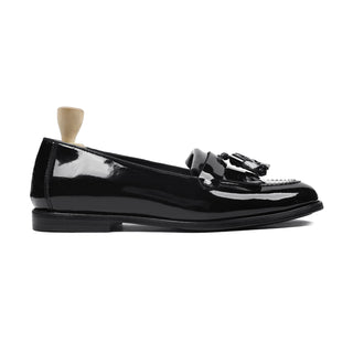 Morgan - Ladies Black Patent Leather Loafer