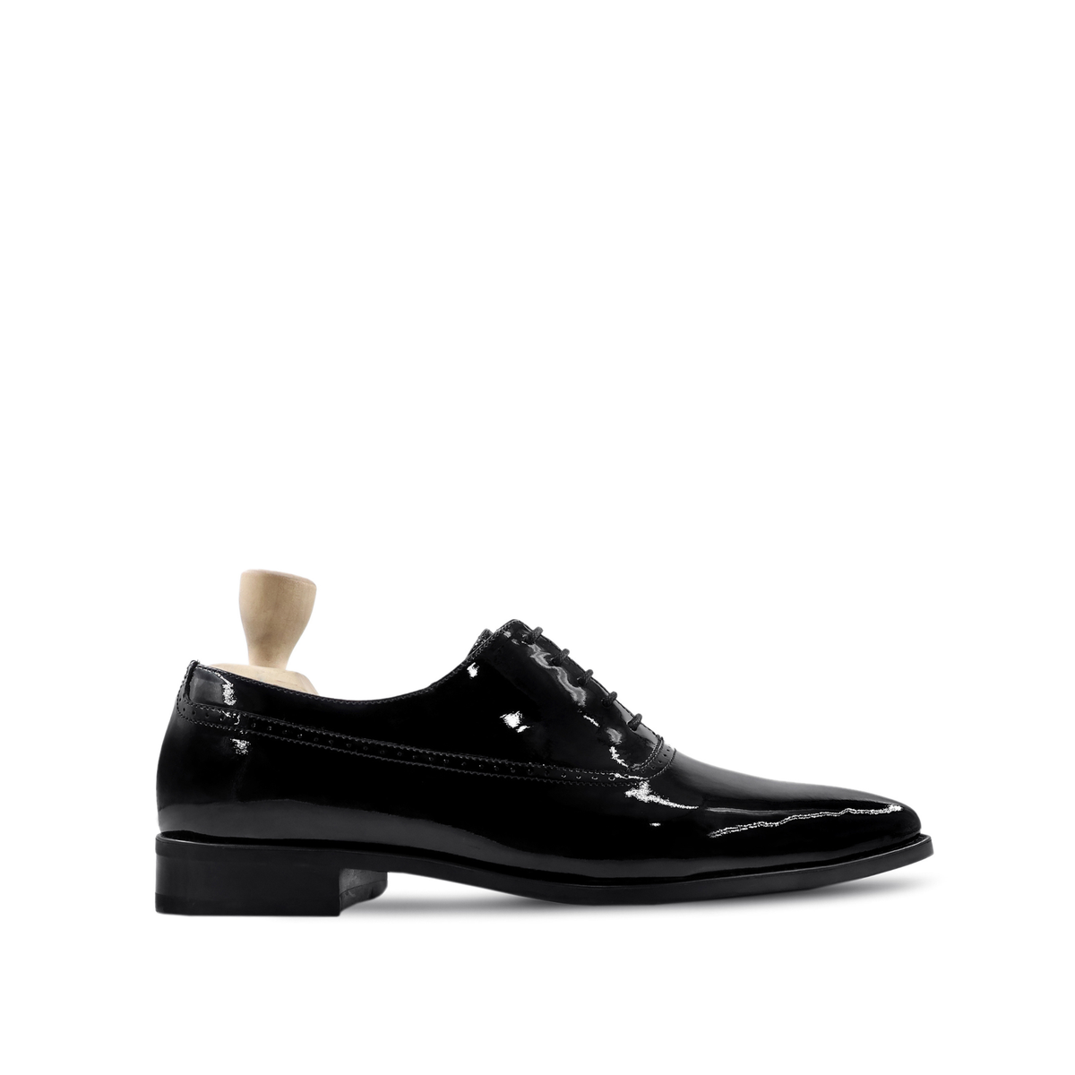 Mosela - Men's Black Patent Leather Oxford Shoe