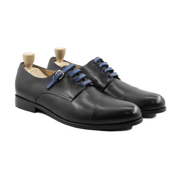 Nordic - Men's Black Calf Leather Derby Shoe