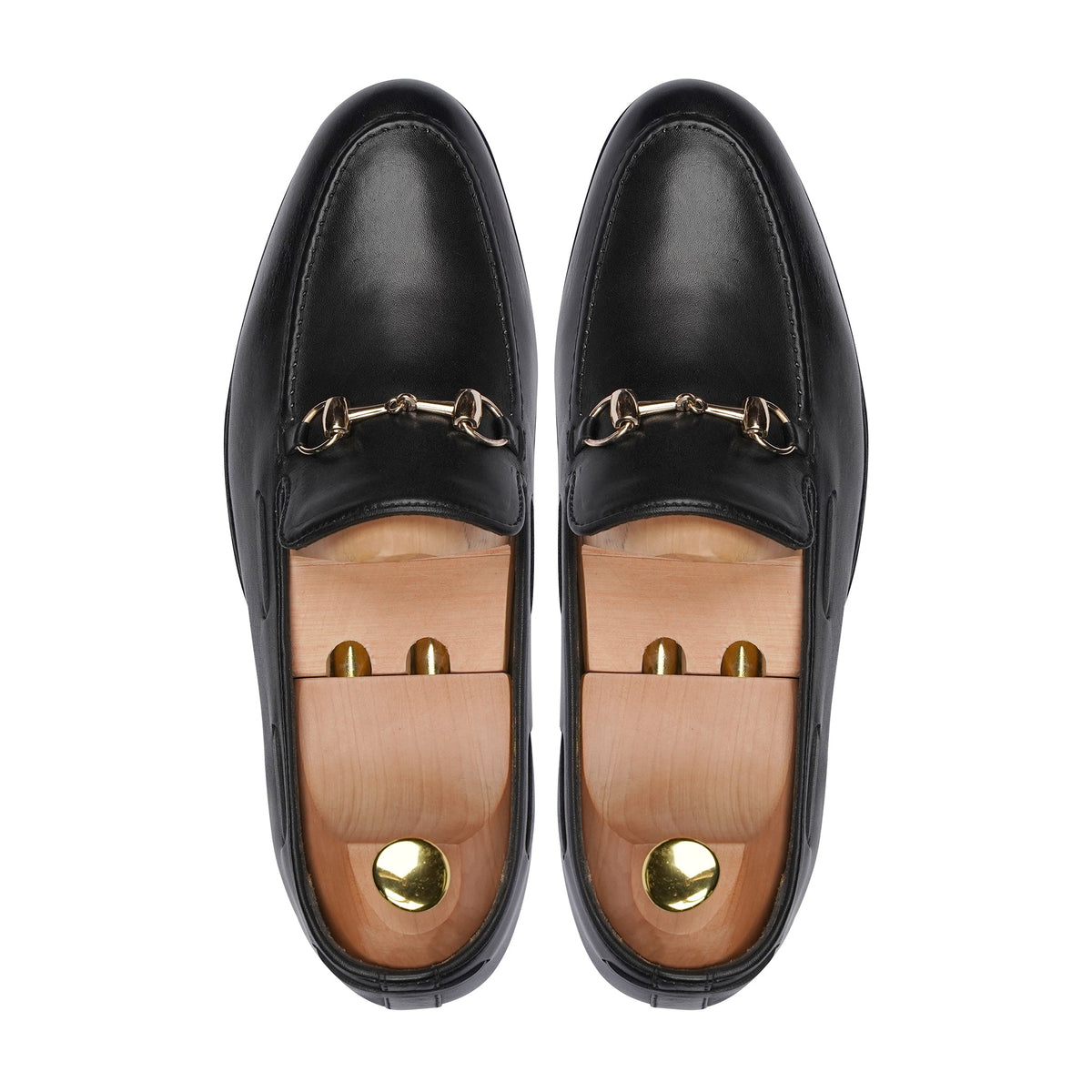Nachi - Men's Black Calf Leather Loafer