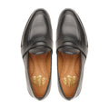 Nelson - Men's Black Calf Leather Loafer