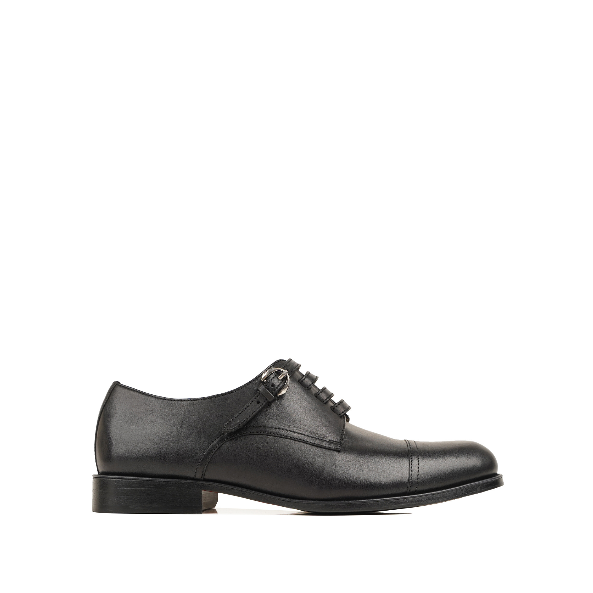 Norson - Men's Black Calf Leather Derby Shoe