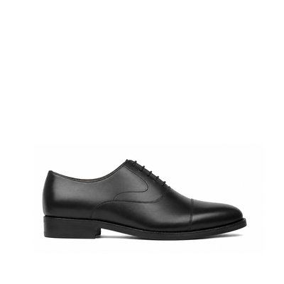 Northminister - Men's Black Calf Leather Oxford Shoe