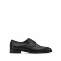 Ormoz - Men's Black Calf Leather Derby Shoe