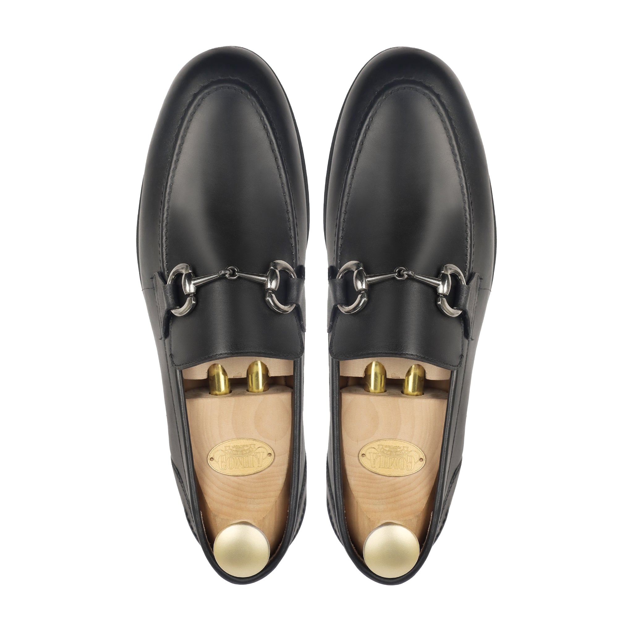 Orvet - Men's Black Calf Leather Loafer