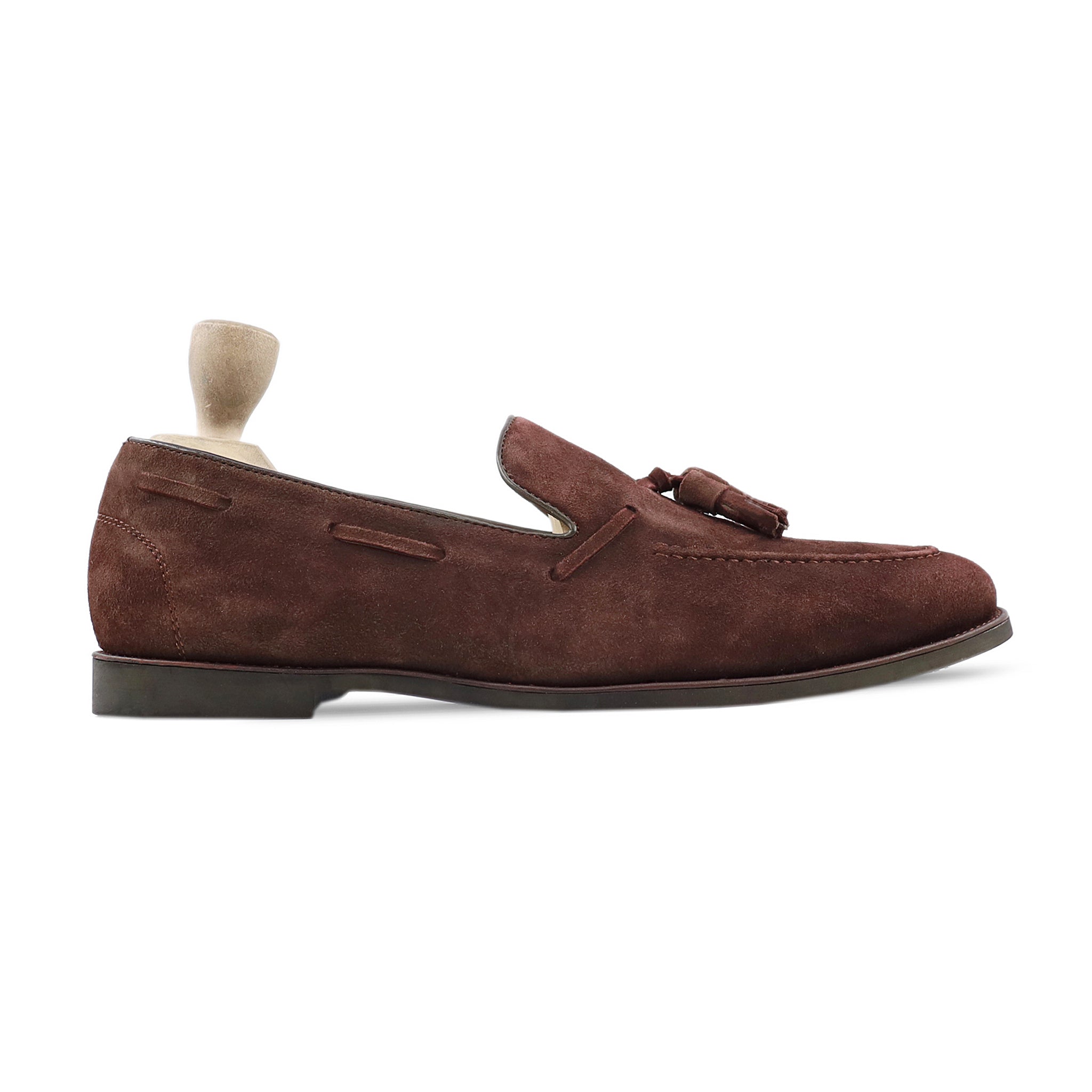 Kumi - Men's Brown Kid Suede Loafer