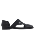 Beom - Men's Black Calf  Leather Sandal