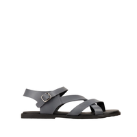 Elian - Men's Grey Calf Leather Sandal