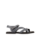 Elian - Men's Grey Calf Leather Sandal