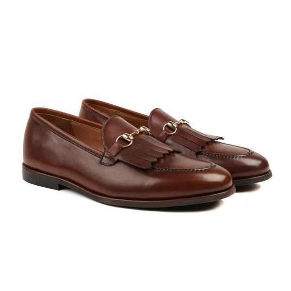 Rimini - Men's Reddish Brown Calf Leather Loafer