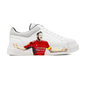 Elitekick - Men's White Hand Painted Sneaker