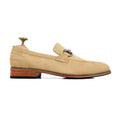 Freeza - Men's Camel Kid Suede Loafer