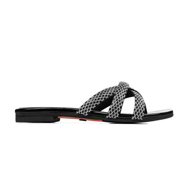 Veloura - Women's Black Slipper