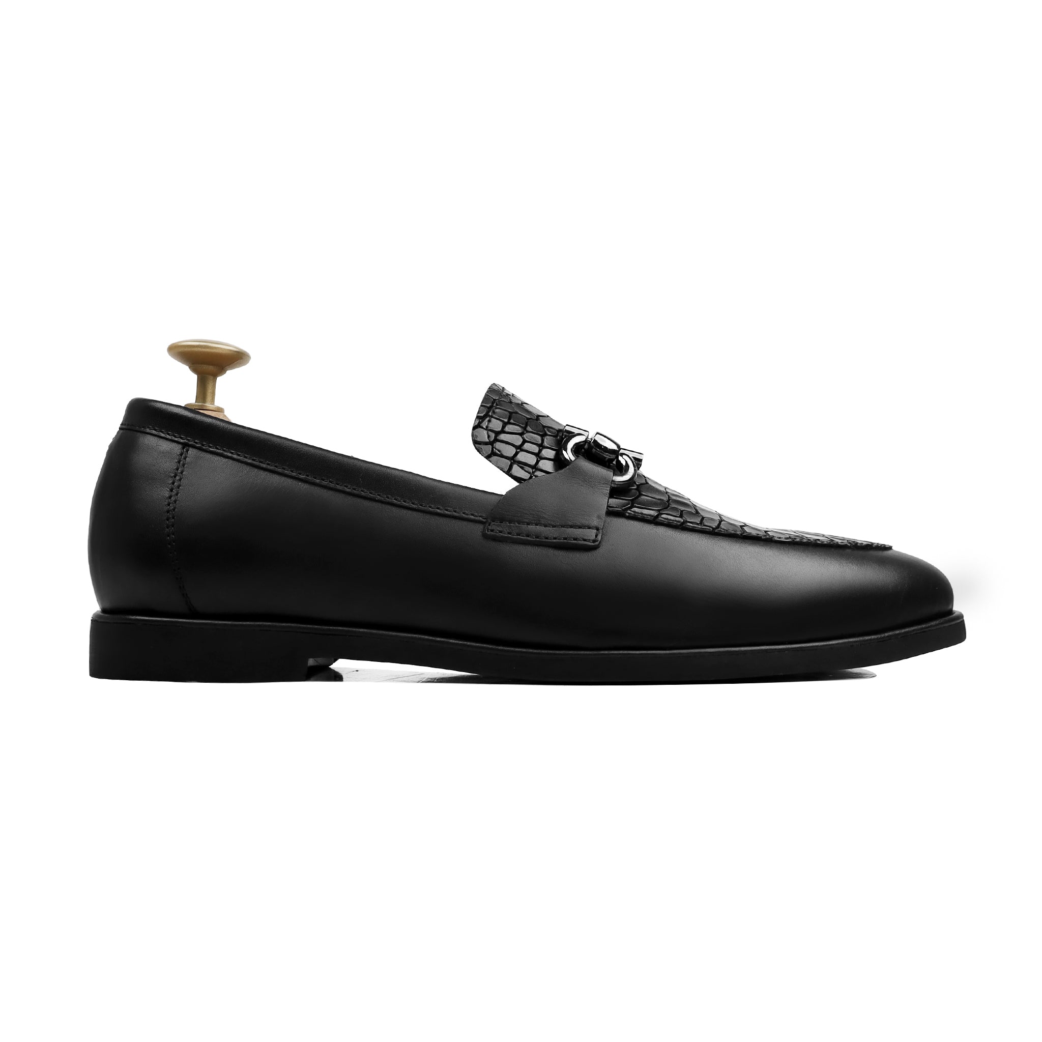Arco - Men's Black Calf Leather Loafer