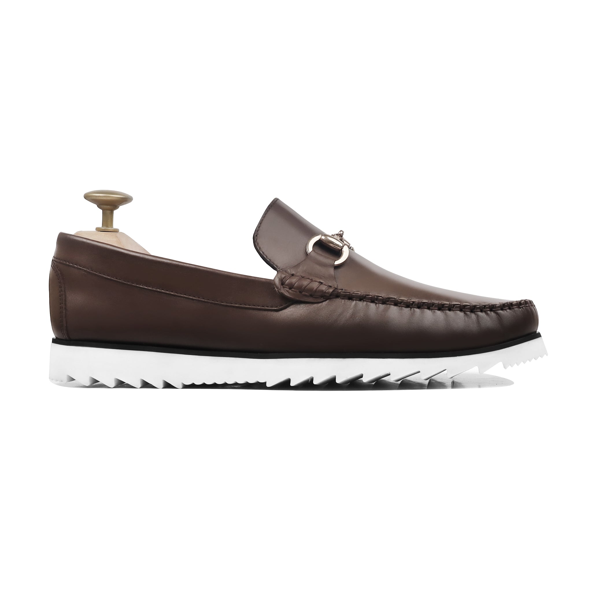 Elston - Men's Dark Brown Calf Leather Loafer