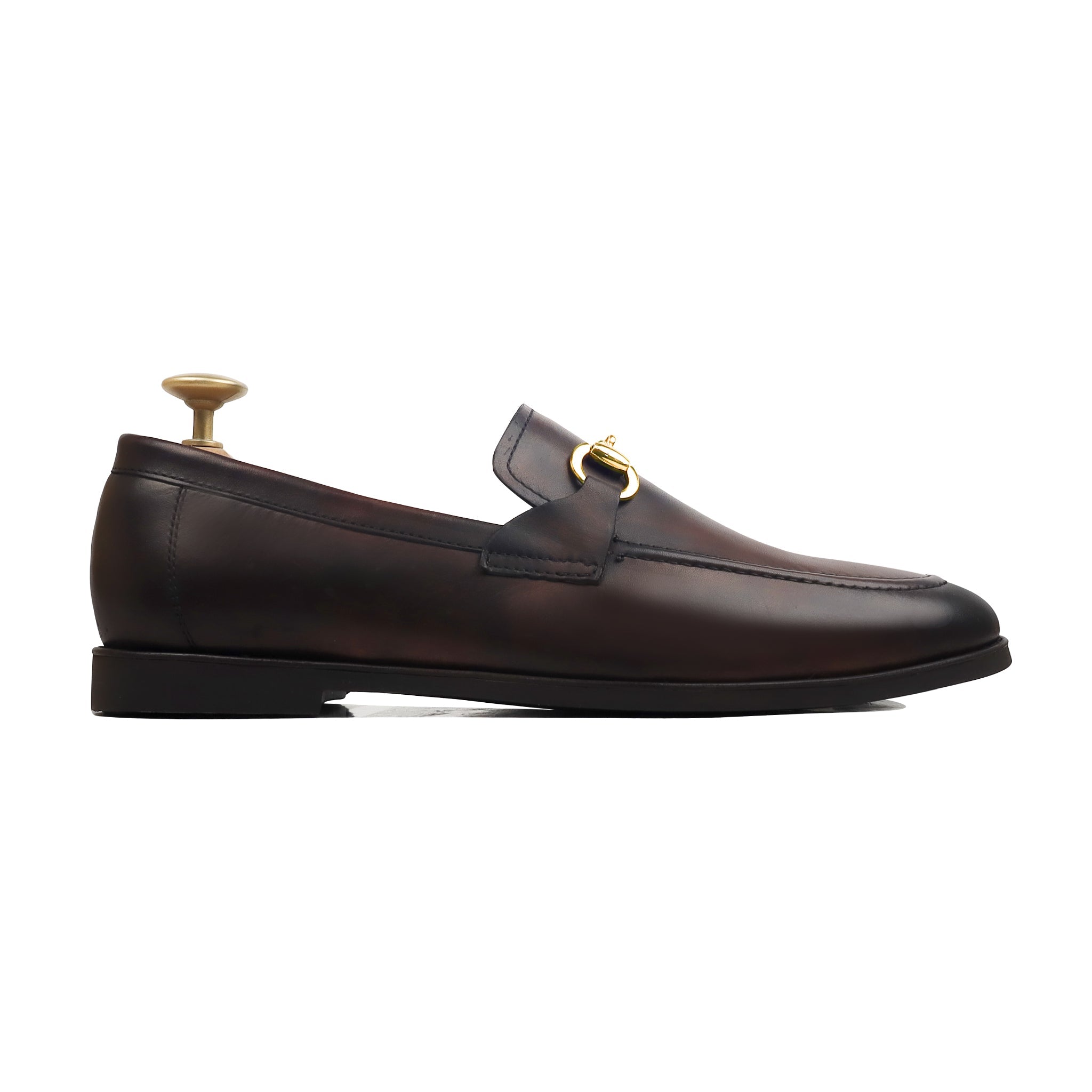 Cove - Men's Brown Patina Calf Leather Loafer