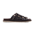 Nero - Men's Brown Calf Leather Slipper