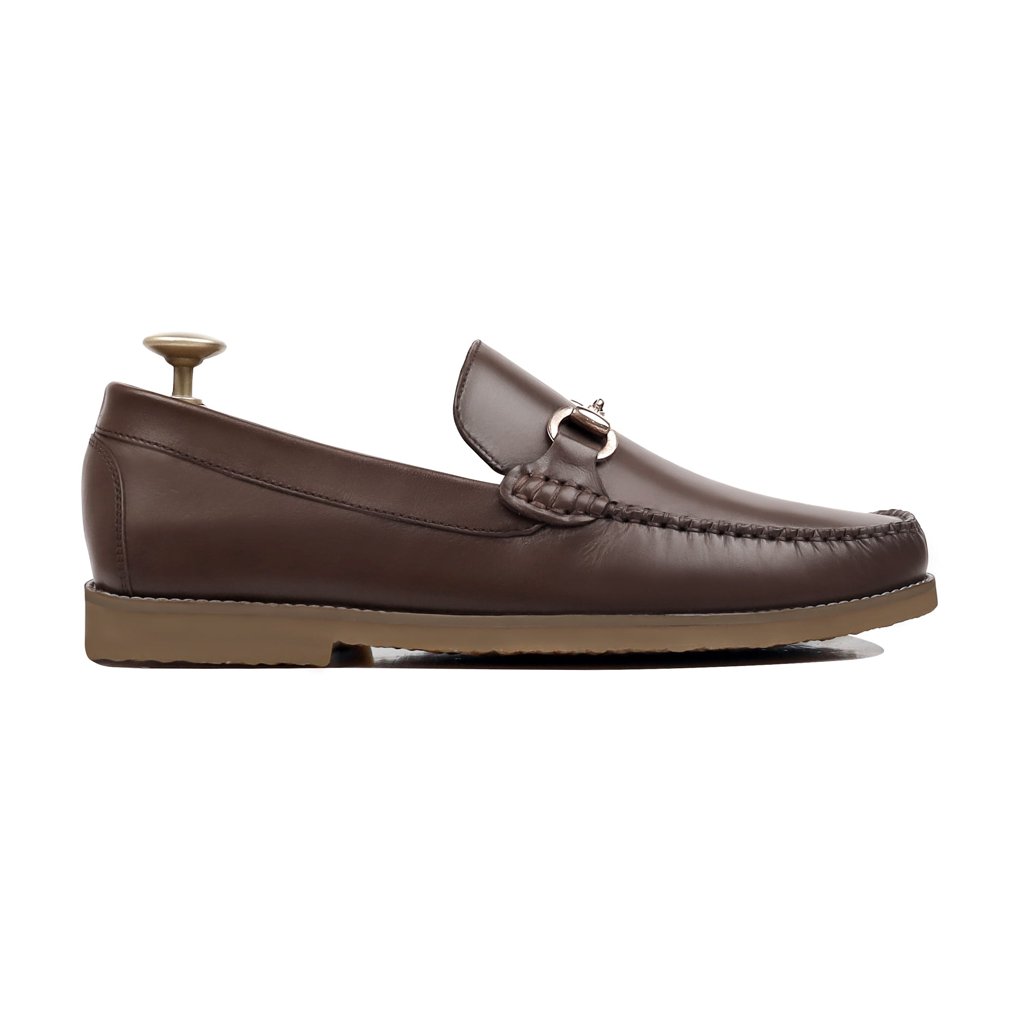 Arlo - Men's Dark Brown Calf Leather Loafer