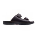 Narama - Men's Dark Brown Calf Leather Slipper