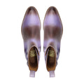 Sprink - Men's Burnished Purple Calf Leather Jodhpur Boot