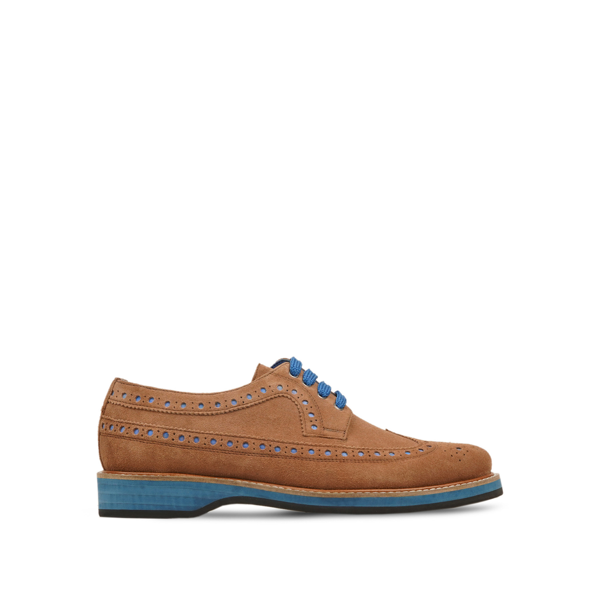 Sasuke - Men's Camel Kid Suede Derby Shoe