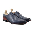 Shelton - Men's Mist Blue Calf Leather Derby Shoe
